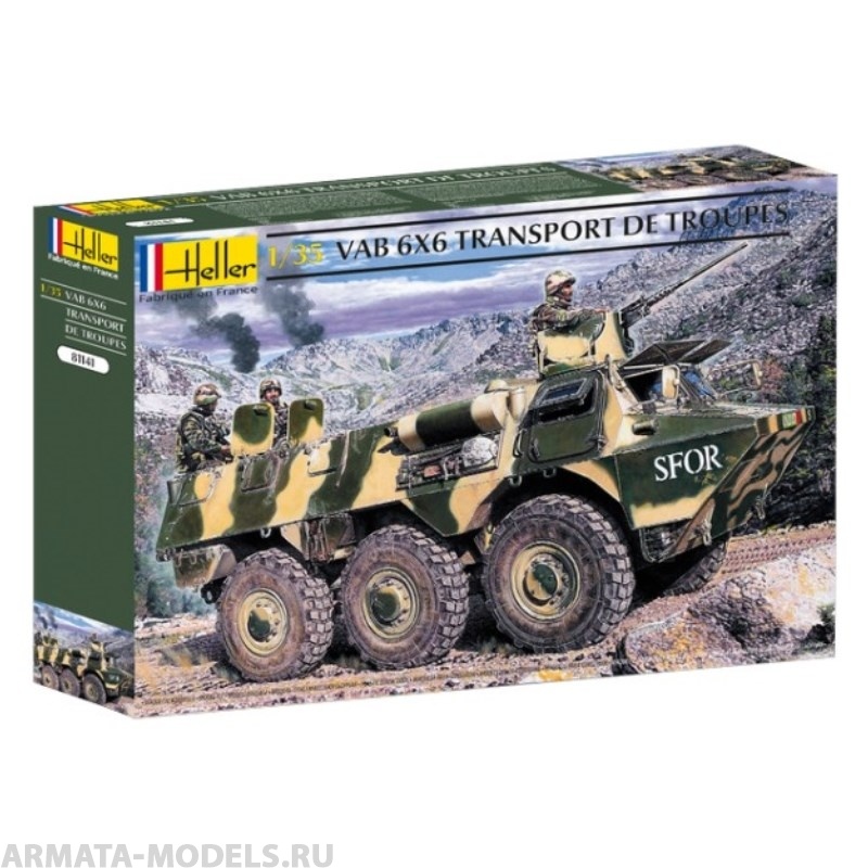81141 Танк  VAB 6x6 (1:35) Heller