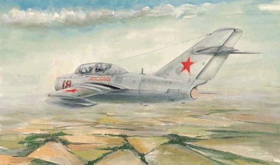 02805P Самолет МиГ-15 УТИ Trumpeter