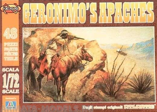 АТЛ004 Фигурки Geronimos Apaches Nexus Italeri