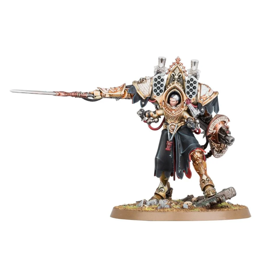 52-37GW Набор Адепта Сороритас. Морвенн Вал, Аббатиса Санкторума (Morvenn Vahl, Abbess Sanctorum of the Adepta Sororitas)