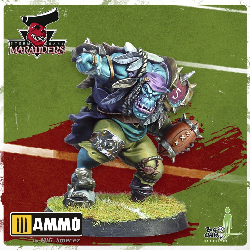 BCBS350005 Миниатюра Papa Jambo the Thrower BIG CHILD