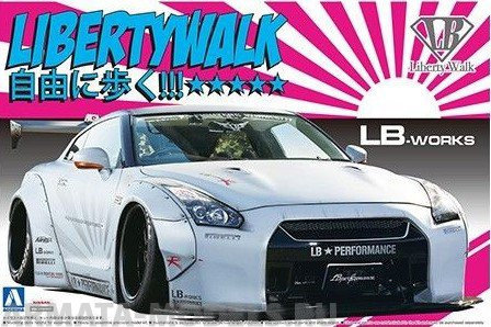 05403 Nissan GT-R LB Works Ver.2 Aoshima