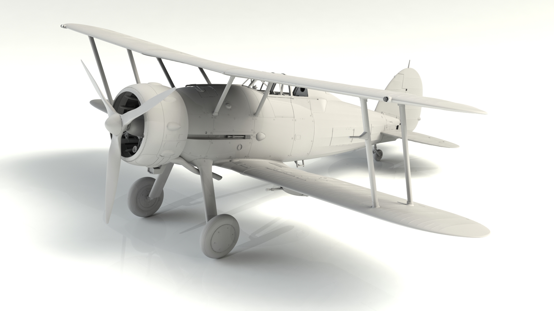 32041 Gloster Gladiator Mk.II, Британский истребитель II МВ ICM