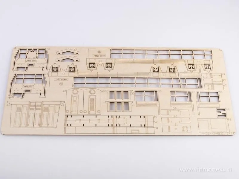 12301BAUMI Сборная модель ЧМЭ3 тепловоз Baumi