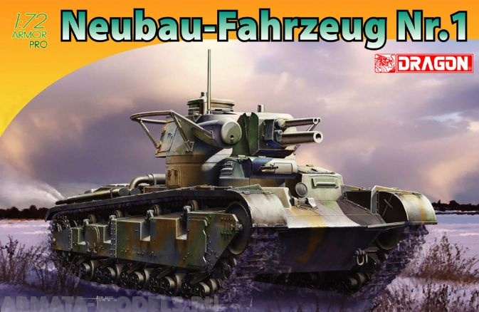 7436Д Танк NEUBAU-FAHRZEUG Nr.1 Dragon