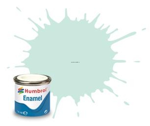 AA0254 Краска эмалевая No 23 Зеленовато-голубой - Матовый - Tinlet No 1 (14ml)