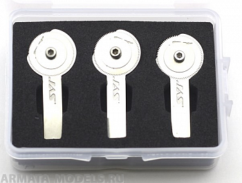 4946J Набор ревитеров d 15 мм, шаг - 0,5/0,55/0,6 мм, 3 шт.