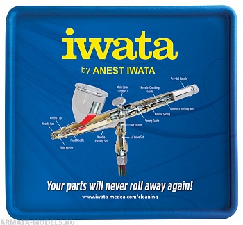 CL200IW Резиновый коврик для разборки аэрографа