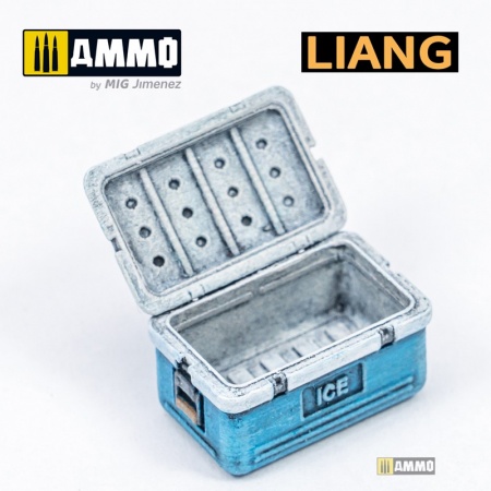 LIANG-0414 Набор декораций 3D-Print Model Mini Bar & Freezer