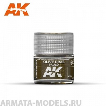 RC024 Краска Real Colors Olive Drab Faded 10ml