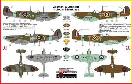 KPM0056 Spitfire Mk.llB KP Models