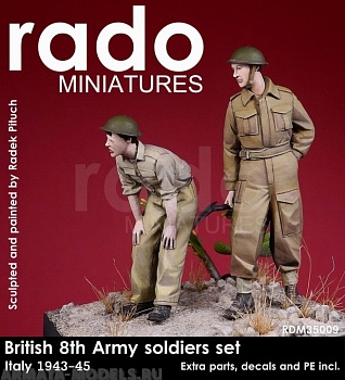 RDM35009 Британский солдат   British 8th Army soldiers, 1943-45