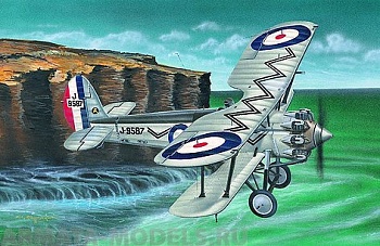 0812SM Самолёт  Bristol Bulldog (1:48)