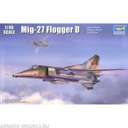 05802P Mig-27 Flogger D Trumpeter