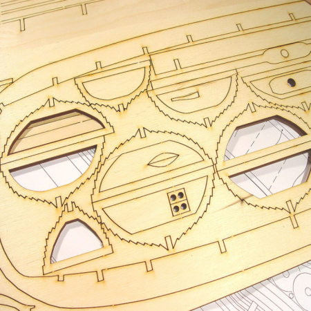 DSK005 Viking Longship XI век Dusek