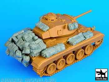 BDT35070 1/35 M24 Chaffe accessories set (BRONCO)