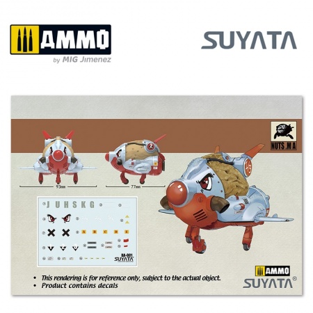 BA001 Сборная модель Mobile Armor - Armored Almond Suyata