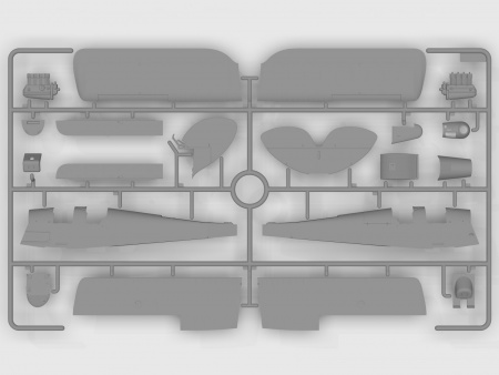32035 DH. 82A Tiger Moth, Британский учебный самолет ICM