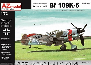 AZ7600 Самолет Messerschmitt Bf 109K-6 "Kurfurst"