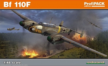 8207 Истребитель Bf-110F  (Eduard) 
