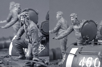 T35224 Серия железный занавес. Советские танкисты (2)