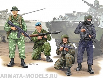 Набор фигурок 00437 Солдаты Russian Special Operation Force