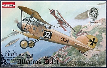 Rod022 Самолет ALBATROS D.III OEFFAG S.53.2