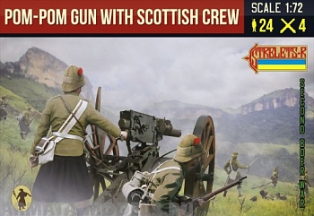 72189ST Фигуры Pom-Pom Gun with British Crew