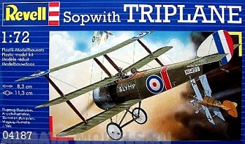 04187 Ретро-истребитель Sopwith Triplane