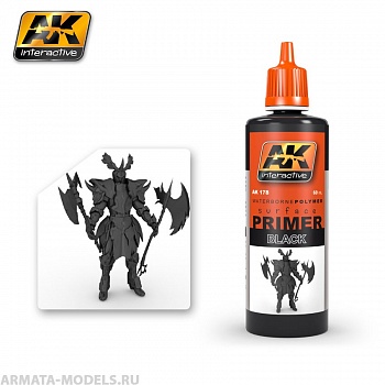 AK178 Грунтовка черная BLACK PRIMER