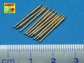 ABR-1:700-L-22  Дополнения для  Set of 10 pcs 356 mm barrels for Royal Navy King George V class battleships  для  1/700