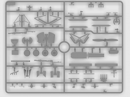 32035 DH. 82A Tiger Moth, Британский учебный самолет ICM