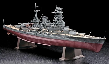 40024 Линкор IJN Battleship Nagato 1941 with Bonus Adm Yamamoto 54mm Metal