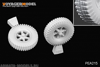 PEA215 Набор фототравления для 1/35 WWII German Sd.Kfz.7 Road Wheels Pattern 2 (2pcs) (For All)