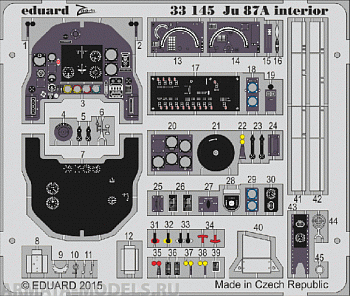 33145ED  Ju 87A Interior 1/32