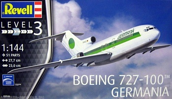 03946 Пасскажирский самолет Boeing 727-100 авиакомпании Germania