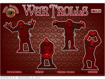 ALL72031 Фигуры War Trolls set 2 1/72