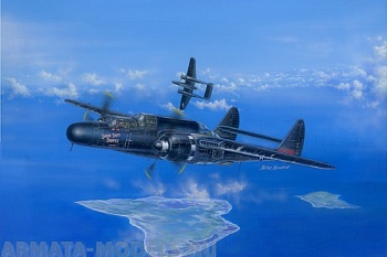 81731 Самолет US P-61B Black Widow