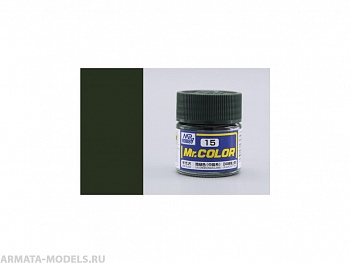 C015 Краска 10мл  IJN GREEN (NAKAJIMA)