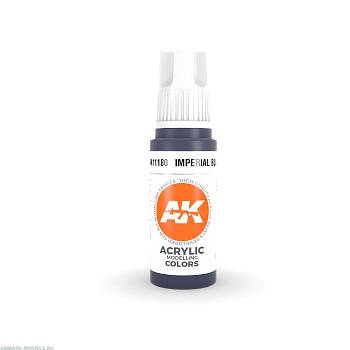 AK11180 Краска акриловая Imperial Blue 17ml