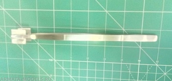 SN547 Длинный пинцет с квадратными кончиками