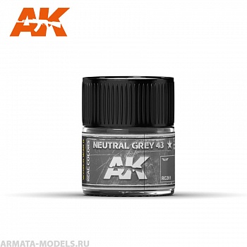 RC261 Краска Real Colors Neutral Grey 43 10ml