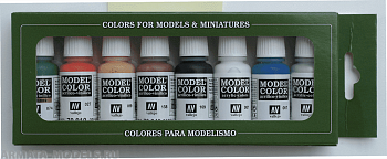 V-70103 Набор №3  WARGAMES BASICS  8цв. набор