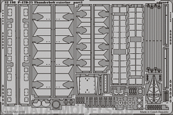 32198 Фототравление  I-153 Chaika для модели фирмы ICM (Eduard) 1/32