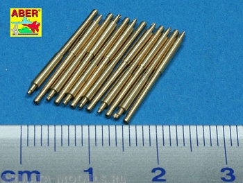 ABR-1:700-L-33  Дополнения для  Set of 12 pcs 356 mm barrels for US Navy Arizona class battleships  для  1/700