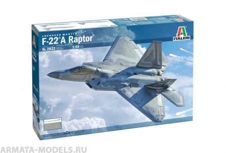 2822ИТ Самолет F-22A RAPTOR Italeri