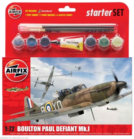 A55213 Самолет Boulton Paul Defiant Mk.I Airfix