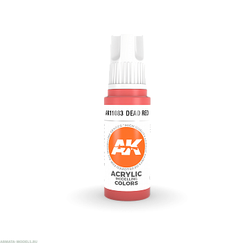 AK11083 Краска акриловая Dead Orange 17ml