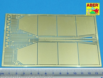 ABR-35-A23  Дополнения для  Side skirts for Sturmgeschutz III (Late model) для  1/35