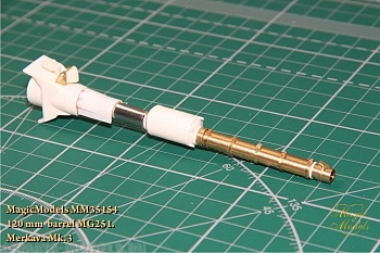 MM35154 120 mm barrel MG251. Merkava Mk.3